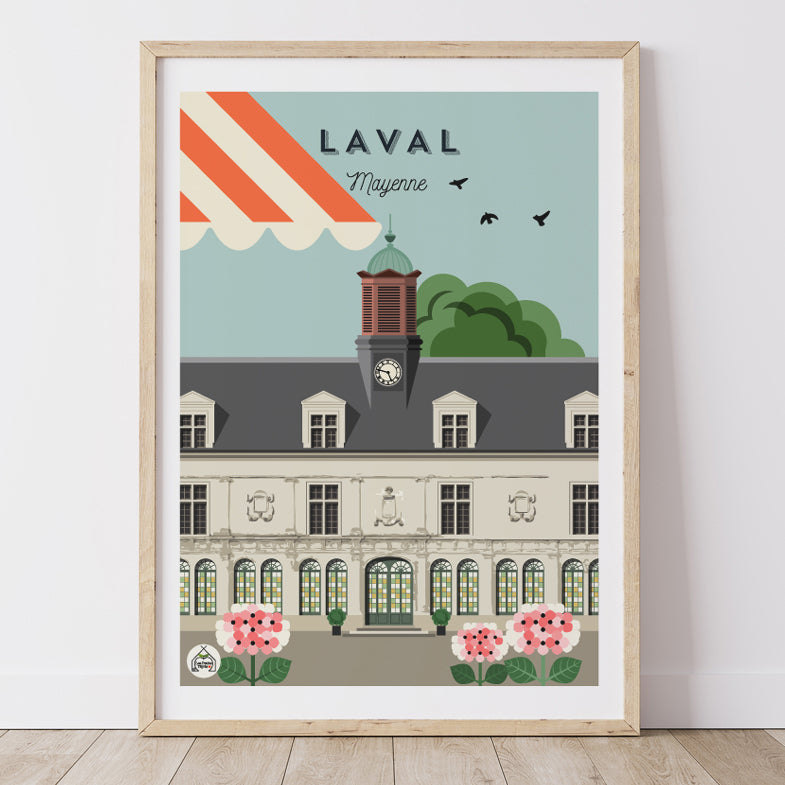 Affiche LAVAL - Mayenne