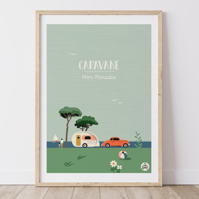 Affiche CARAVANE - Mon Paradis