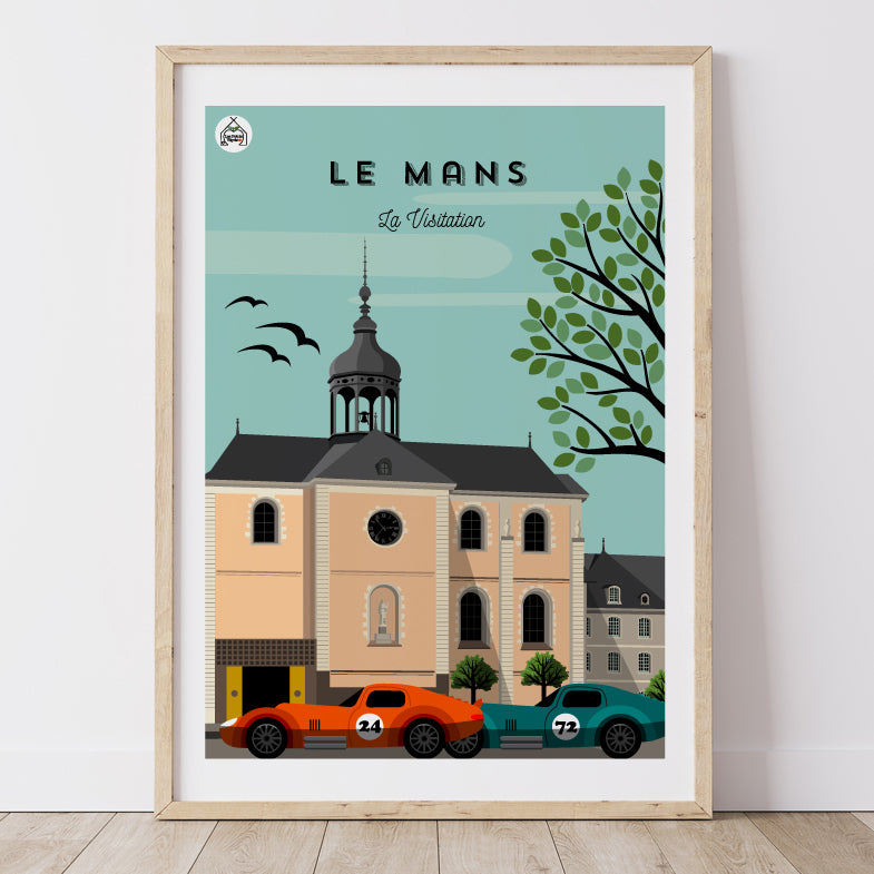 Affiche LE MANS - La Visitation