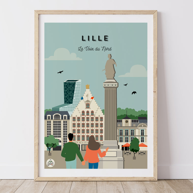 Affiche LILLE - La Voix du Nord