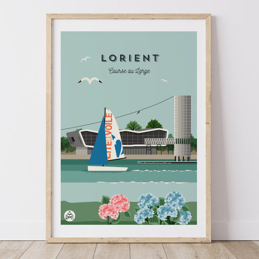 Affiche LORIENT - Courses au Large