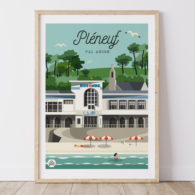 Affiche PLENEUF - Val André