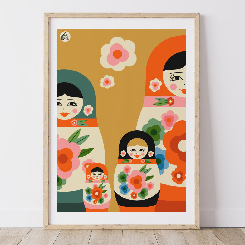 Affiche LES POUPEES RUSSES