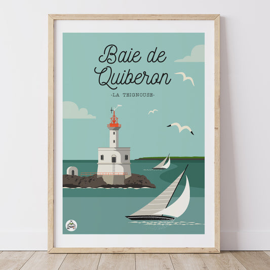 Affiche QUIBERON - La Teignouse