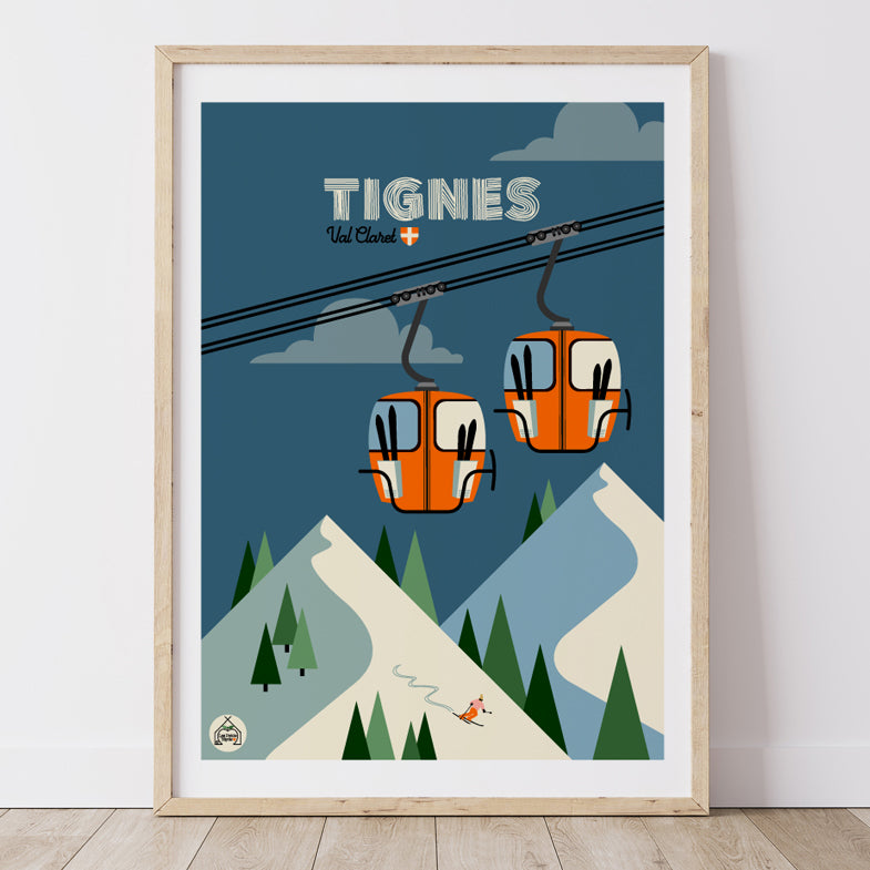 Affiche TIGNES - Val Claret