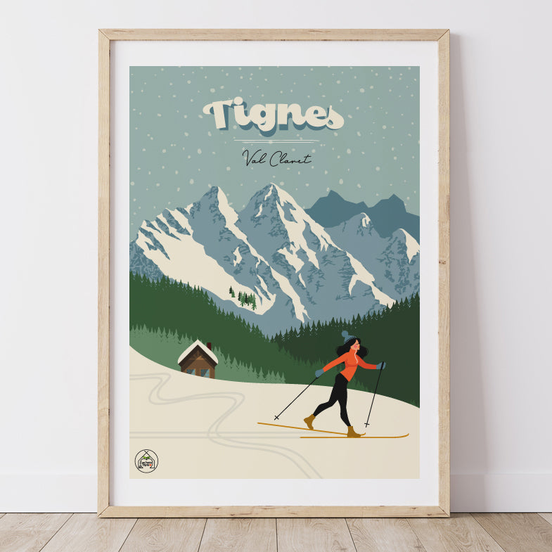 Affiche TIGNES - Val Claret