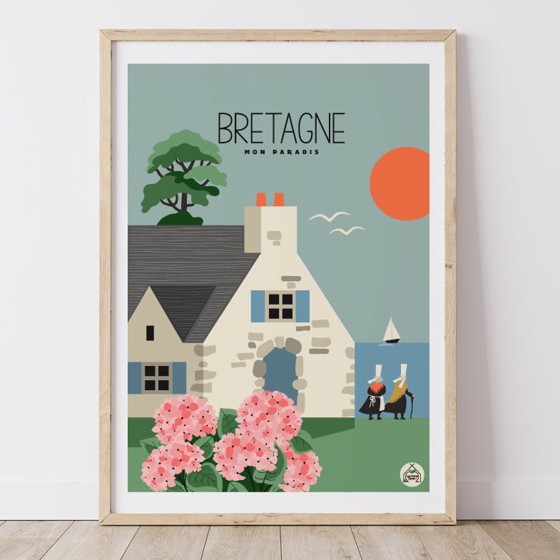 Affiche Maison Française - Bretagne Sud