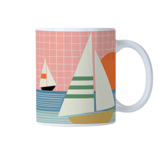 Tasse Vintage Voiliers