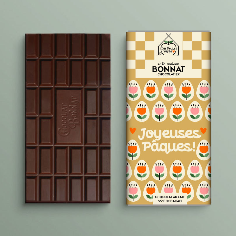 Tablette de Chocolat - JOYEUSES PÂQUES