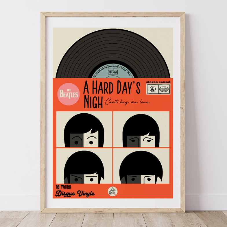Affiches revisitées "The Beatles"