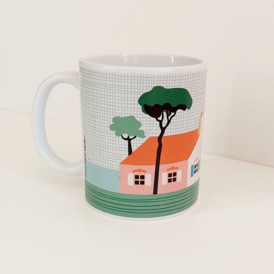 Tasse Vintage Vue sur Mer