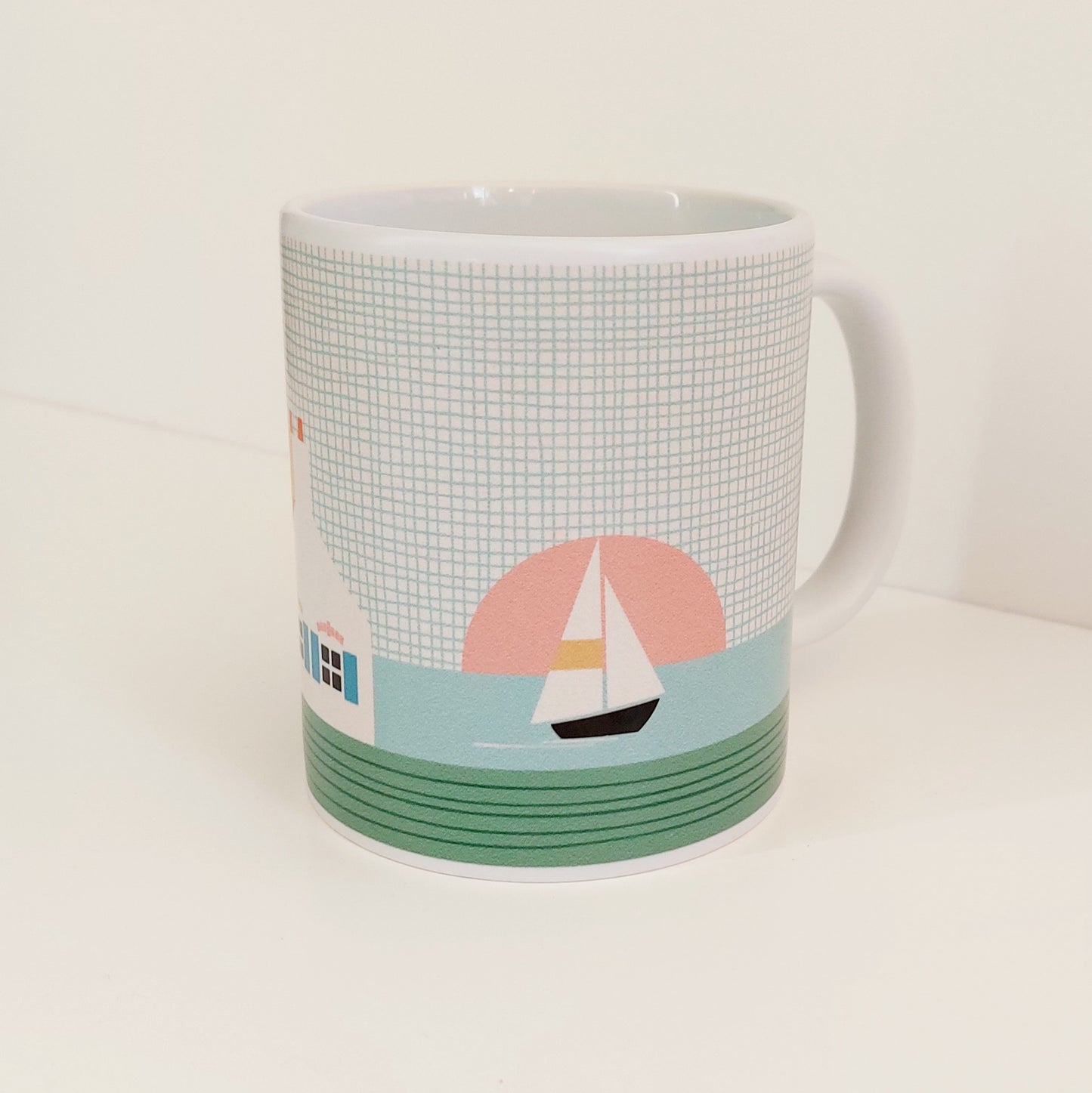 Tasse Vintage Vue sur Mer