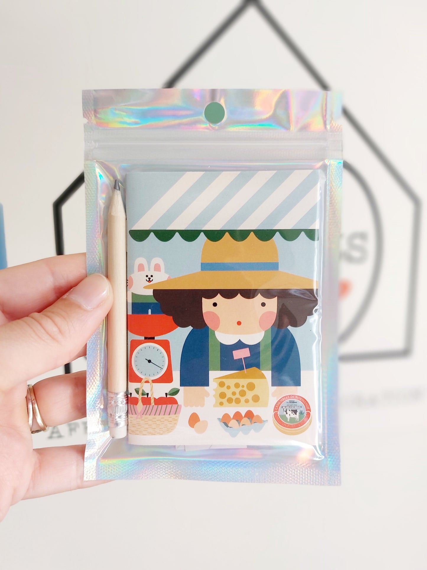 Mini papeterie Mimi fait son marché!