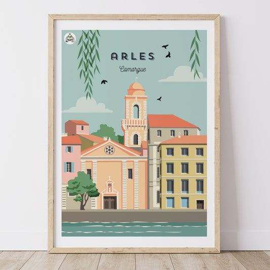 Affiche ARLES - Camargue