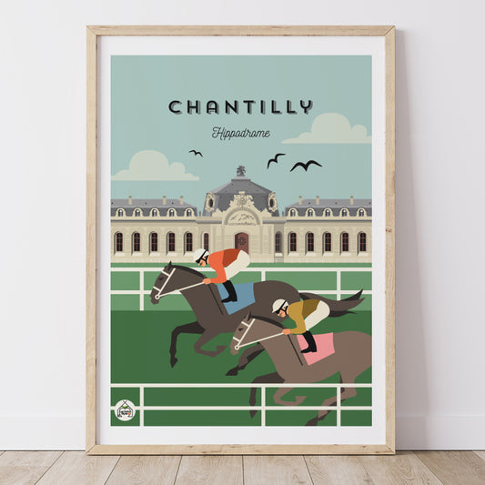 Affiche CHANTILLY - Hippodrome