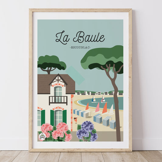 Affiche LA BAULE - Escoublac