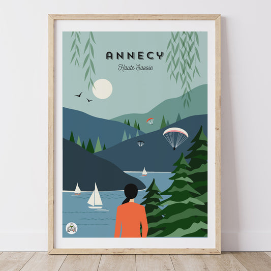 Affiche ANNECY - Haute-Savoie