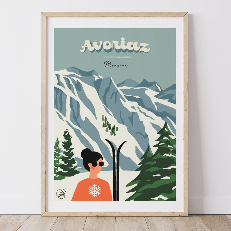 Affiche AVORIAZ - Morzine