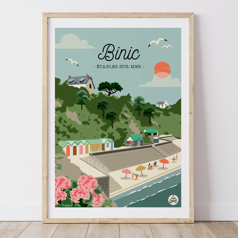 Affiche BINIC - Etables sur Mer