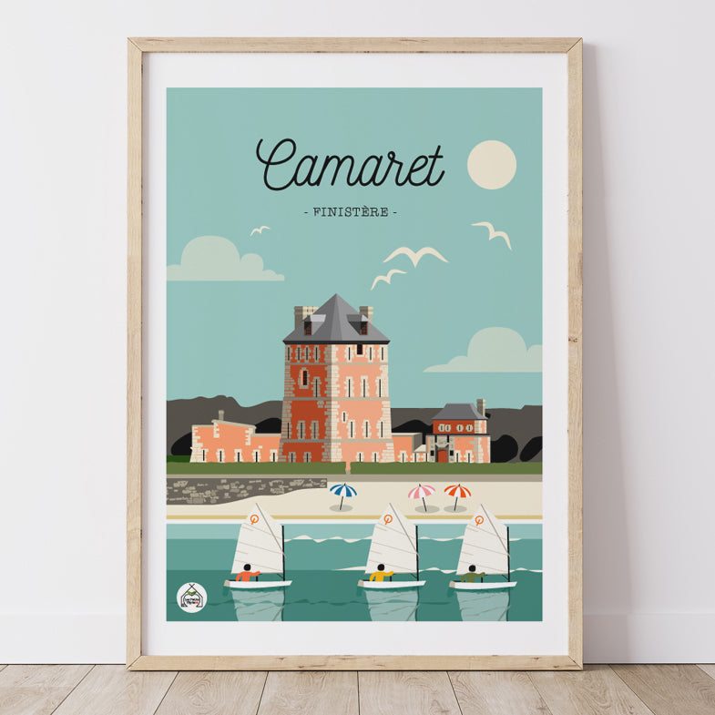 Affiche CAMARET - Finistère