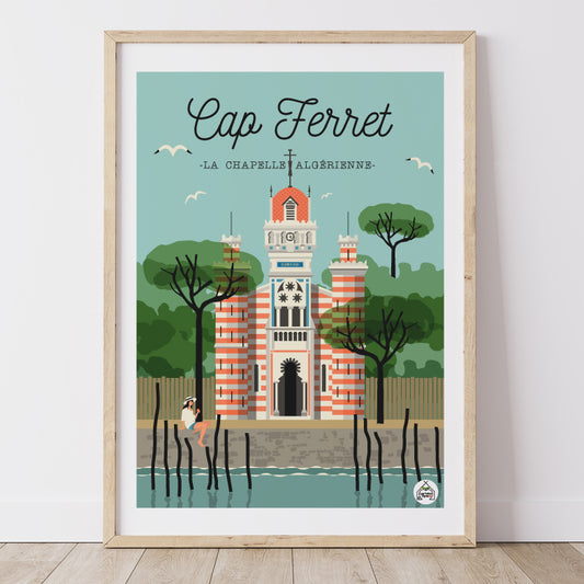 Affiche CAP FERRET - La Chapelle Algérienne