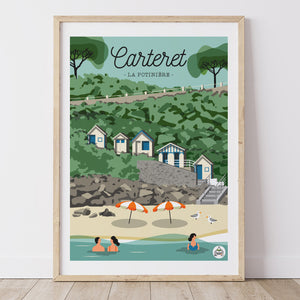affiche CARTERET- La Potinière