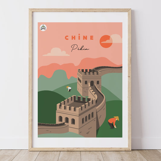 Affiche CHINE - Pékin