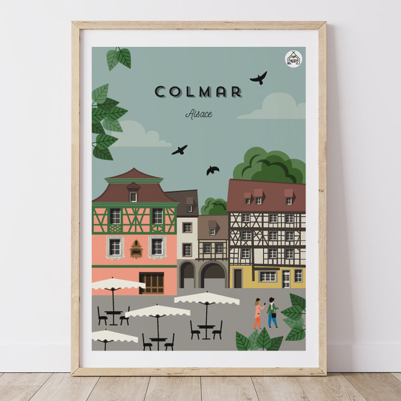 Affiche COLMAR - Alsace