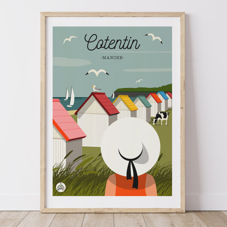 Affiche COTENTIN -  Manche