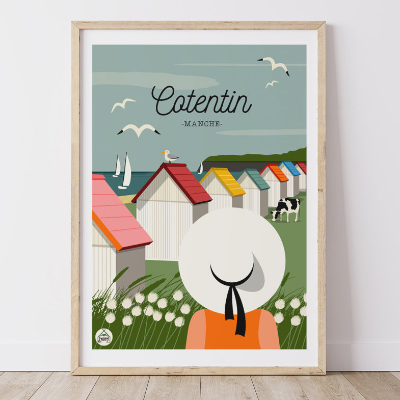 Affiche COTENTIN -  Manche