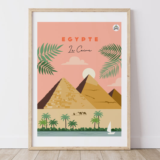Affiche EGYPTE - Le Caire