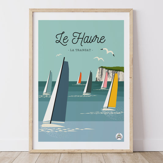 Affiche LE HAVRE - La Transat