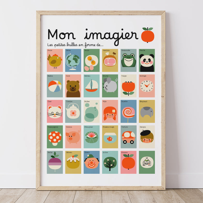 Affiche MON IMAGIER