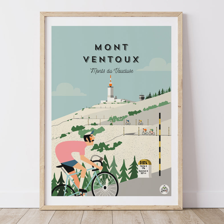 Affiche MONT VENTOUX - Vaucluse