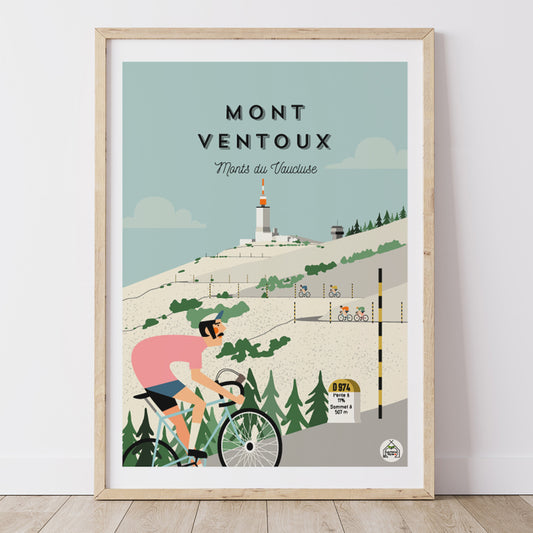 Affiche MONT VENTOUX - Vaucluse