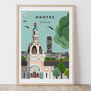 Affiche NANTES - La Tour LU