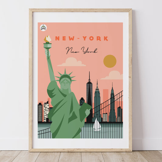 Affiche NEW YORK- New York