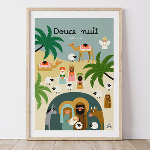 Affiche NOËL-Douce Nuit
