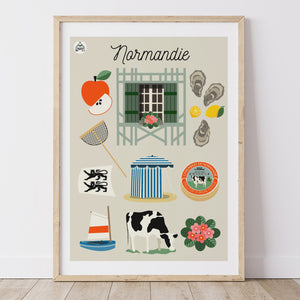 Affiche NORMANDIE - Les Régionales