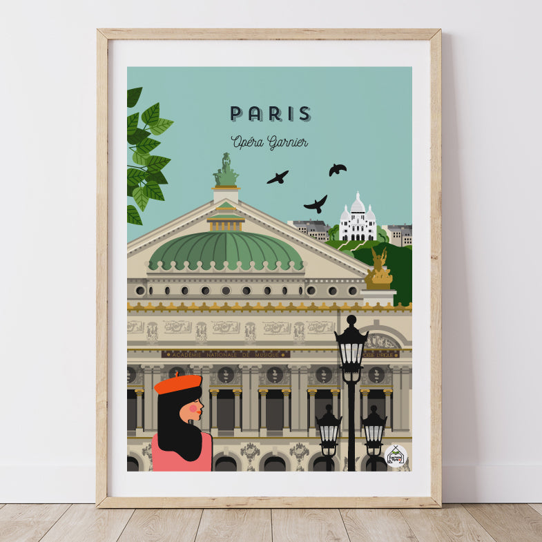 Affiche PARIS - Opéra Garnier