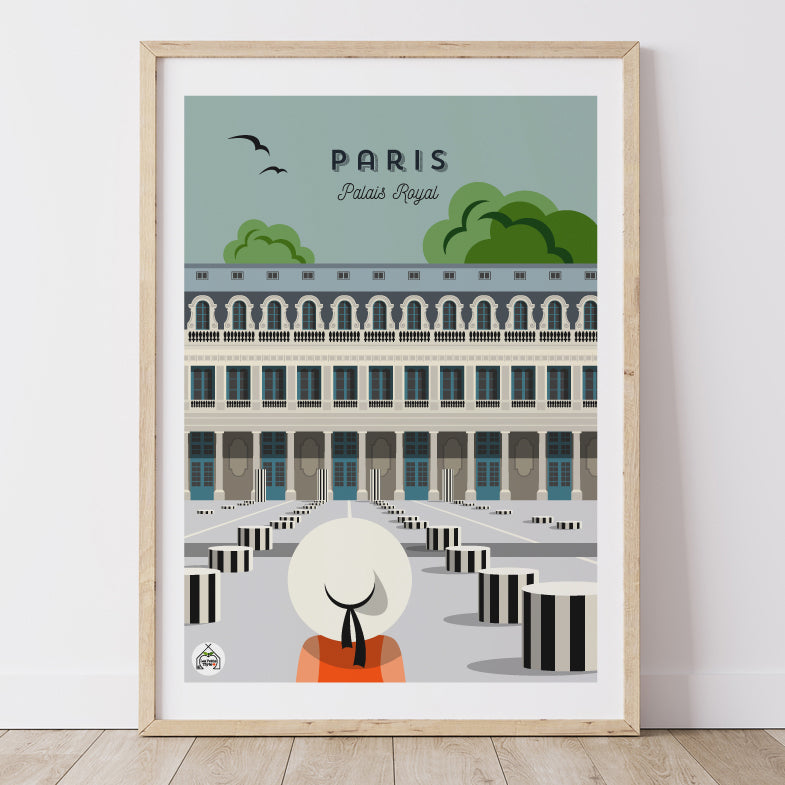 Affiche PARIS - Palais Royal