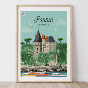 Affiche PORNIC - Le Château