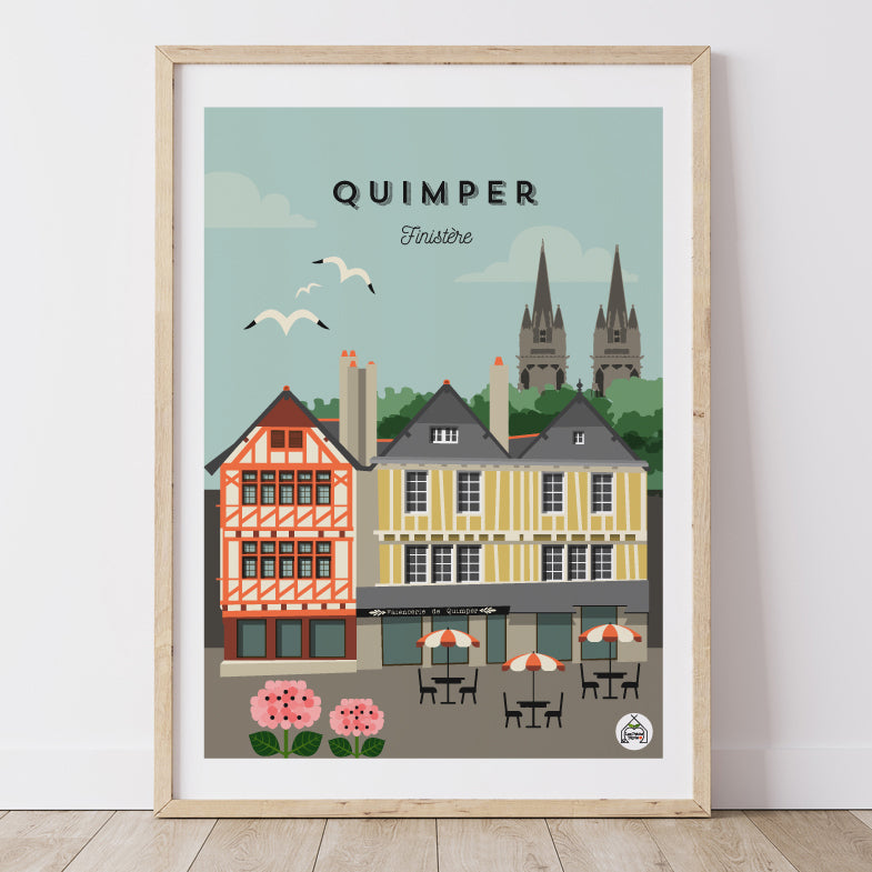 Affiche QUIMPER - Finistère