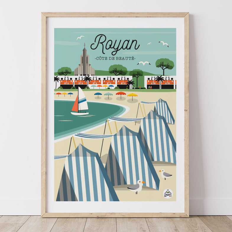 Affiche ROYAN - Côte de Beauté