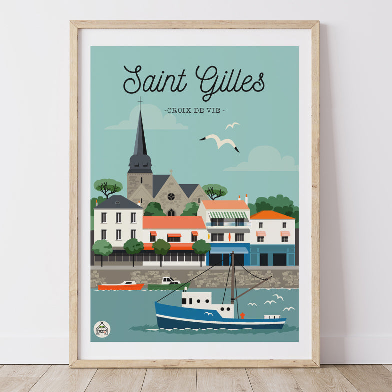 Affiche SAINT GILLES - Le Port