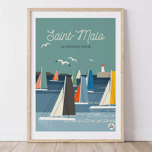 Affiche SAINT-MALO - La Route du Rhum