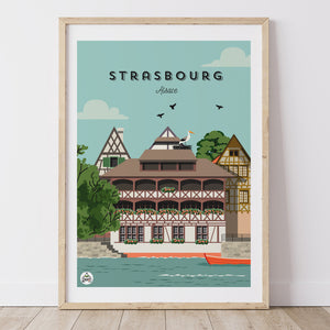 Affiche STRASBOURG - Alsace