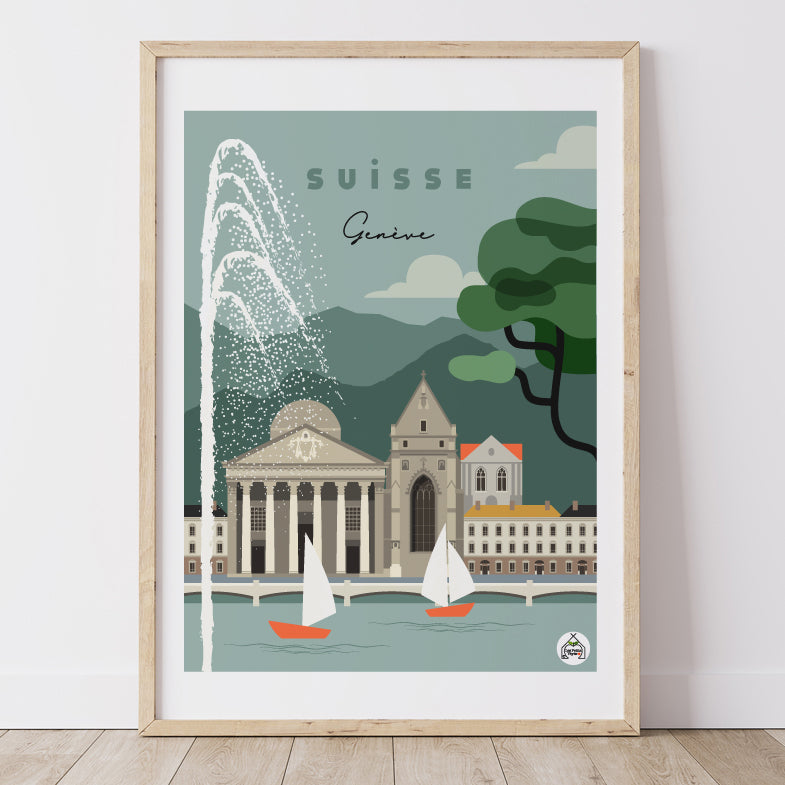 Affiche SUISSE - Genève