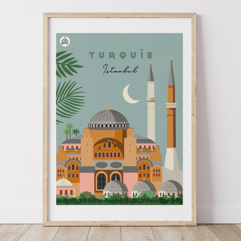 Affiche TURQUIE - Istanbul