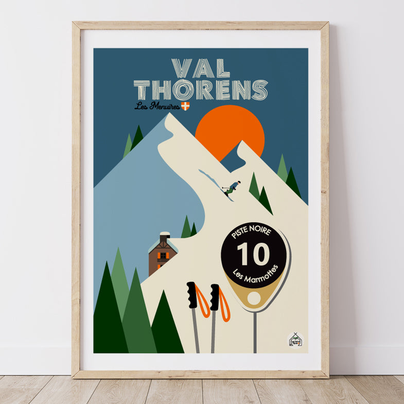 Affiche VAL THORENS - Les Menuires